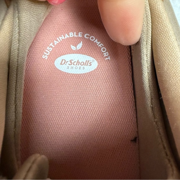 Dr Scholls Slip On Shoes with Suede Canvas Upper and Chunky Sole size 8 - Picture 10 of 11